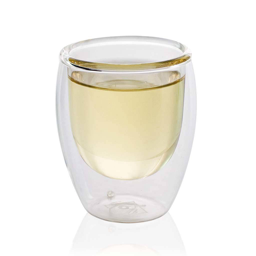 Small Double Wall Glass Cup 80ml By The Exotic Teapot