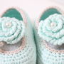 Baby Girl Shoes Headband Set With Pearl Details, thumbnail 6 of 8