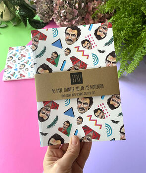 Tom Selleck Patterned Notebook, 4 of 7