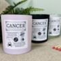 Personalised Cancer Horoscope Star Sign Candle, thumbnail 1 of 11