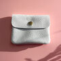 Personalised Colourful Leather Button Coin Purse, thumbnail 2 of 6