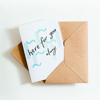 Here For You Always Card, 3 of 3