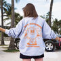 'Hey Sunshine' Aesthetic Oversized Sweatshirt, thumbnail 1 of 4