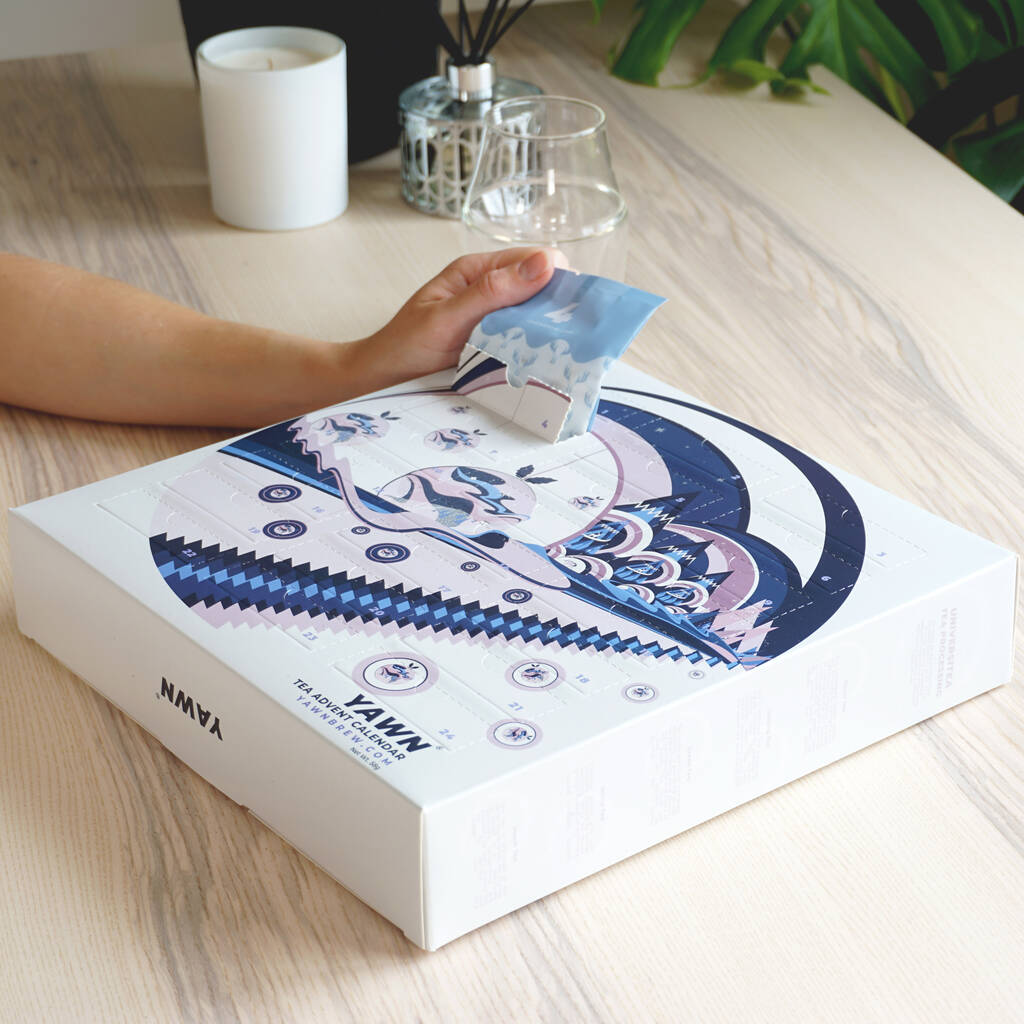 Tea Advent Calendar By Yawn Brew Notonthehighstreet