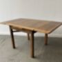 1930’s Vintage Oak Draw Leaf Dining Table, thumbnail 6 of 11