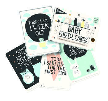 Milestone Baby Card Record Set Of 30, 8 of 9