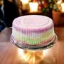 Eid Mubarak Candy Floss Celebration Cake – Eight Inch | Halal, Vegan, Gluten Free | Glossy Eid Topper, thumbnail 2 of 7