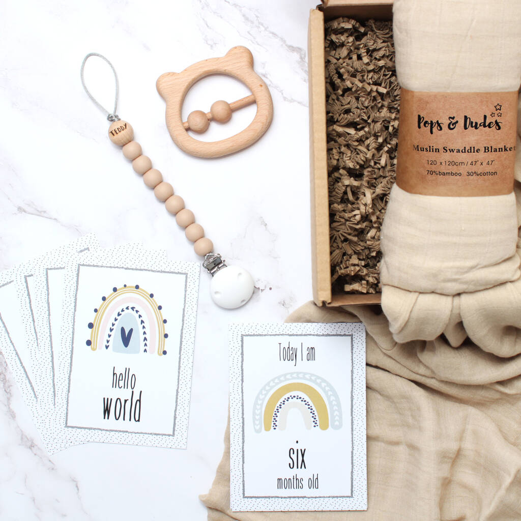 Unisex Baby Gift Set By Pops And Dudes | notonthehighstreet.com