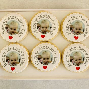 Personalised Mother's Day Photo Biscuit Gift Box, 4 of 7