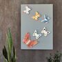 3D Butterflies Wall Hanging Picture, thumbnail 2 of 7