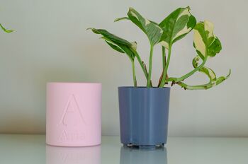 Personalised Name Plant Pot With Optional Inner Pot, 2 of 8