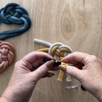 Knotty Accessories Macramé Kit, 6 of 9