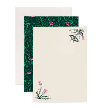 Letter Writing Set With Floral Butterfly Design, 3 of 3