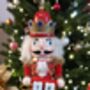Red Nutcracker Countdown Advent Calendar Christmas, thumbnail 2 of 6