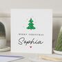 Personalised Kids Christmas Card For Daughter Or Son, thumbnail 1 of 7