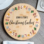 Personalised Christmas Treats Serving Board, thumbnail 5 of 5