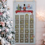 Personalised Nutcracker Advent Calendar In Silver, thumbnail 2 of 3