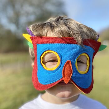 Rainbow Bird Costume For Kids And Adults, 5 of 11