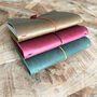 Leather Journal Cover | Refillable A5 Planner And Notebook Folio, thumbnail 6 of 10
