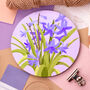 Hyacinth Illustration Coaster, thumbnail 1 of 4
