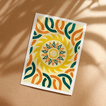 Olwen Celtic Sunshine Greeting Card, 3 of 5