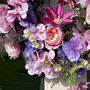 Fandango Faux Flowers Wreath, thumbnail 3 of 3
