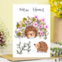 New Home Hedgehog Card, thumbnail 1 of 1