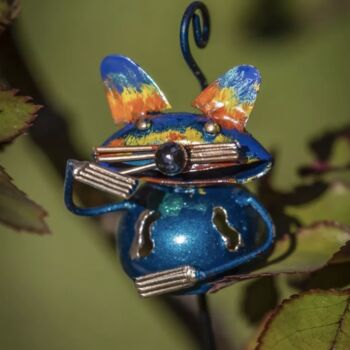 Metal Pot Stakes Mini Ornaments, 4 of 5