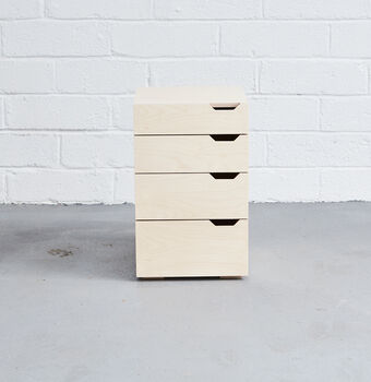 Plywood Filing Cabinet, 2 of 5
