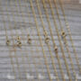 Curb Chain Belcher Chain Rope Chain In 9ct Yellow Gold, thumbnail 3 of 6