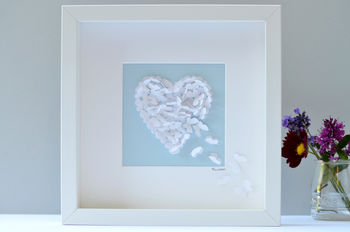 Wedding Butterfly Heart Picture. Your Wedding Colours, 9 of 12