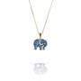 Elephant Gemstone Necklace, thumbnail 1 of 2