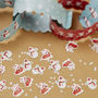 Festive Christmas Snowman And Santa Table Confetti, thumbnail 1 of 2