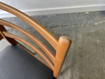 Mid Century Set Of Dining Chairs By Schreiber Furniture, 5 of 12