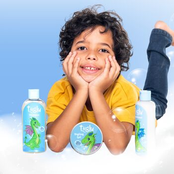 Kids Highly Natural Dragon Mane Shampoo, Conditioner And Styling Gel Gift Set, 2 of 10