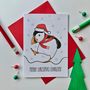 Personalised Puffin Christmas Card, thumbnail 2 of 2