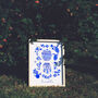 Scenes Of Seville, Spain Blue Tile Inspired Travel Print, thumbnail 3 of 12