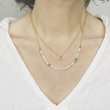 Ethiopian Opal Necklace, 4 of 10