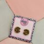 Cookie Glitter Resin Studs / Gift For Cookie Lovers / Gift For Baker, thumbnail 5 of 6