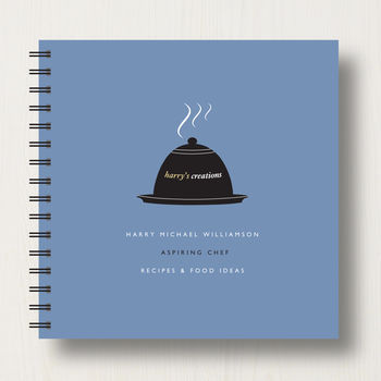 Personalised Cooking Or Foodie Lover's Recipe Book, 4 of 10
