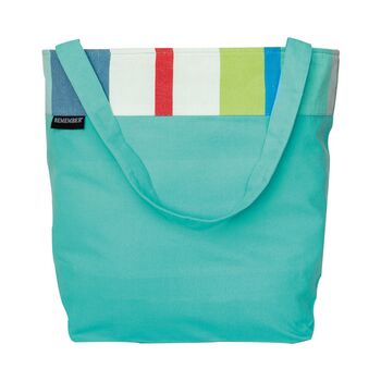 Bright Shoulder Beach Shopping Bag In 100% Cotton, 2 of 10