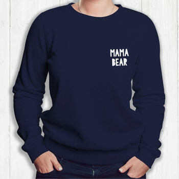 Mama Bear And Baby Bear Twinning Sweatshirt Set, 2 of 6