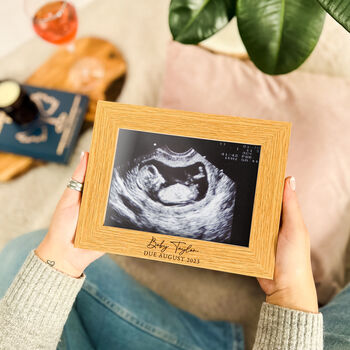 Personalised Baby Scan Photo Frame For Mum To Be, 9 of 9