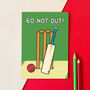 Cricket 60th Birthday Card, thumbnail 1 of 2
