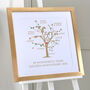 Personalised Golden Anniversary Family Tree Print, thumbnail 1 of 12