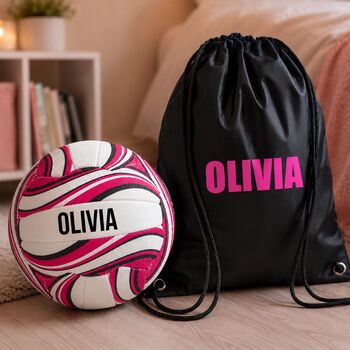 Personalised Netball Ball, 2 of 12