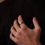 Personalise Tungsten Band Ring, 6 Mm Silver Wedding Band, thumbnail 4 of 10