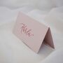 Pink Bridal Shower Hen Party Place Card Decor X 10, thumbnail 6 of 6