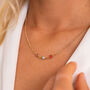 Create Your Own Family Mini Birthstone Necklace, thumbnail 3 of 12