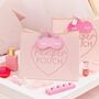 Pink Glitter Pamper Pouch Pamper Party Bag, thumbnail 1 of 2